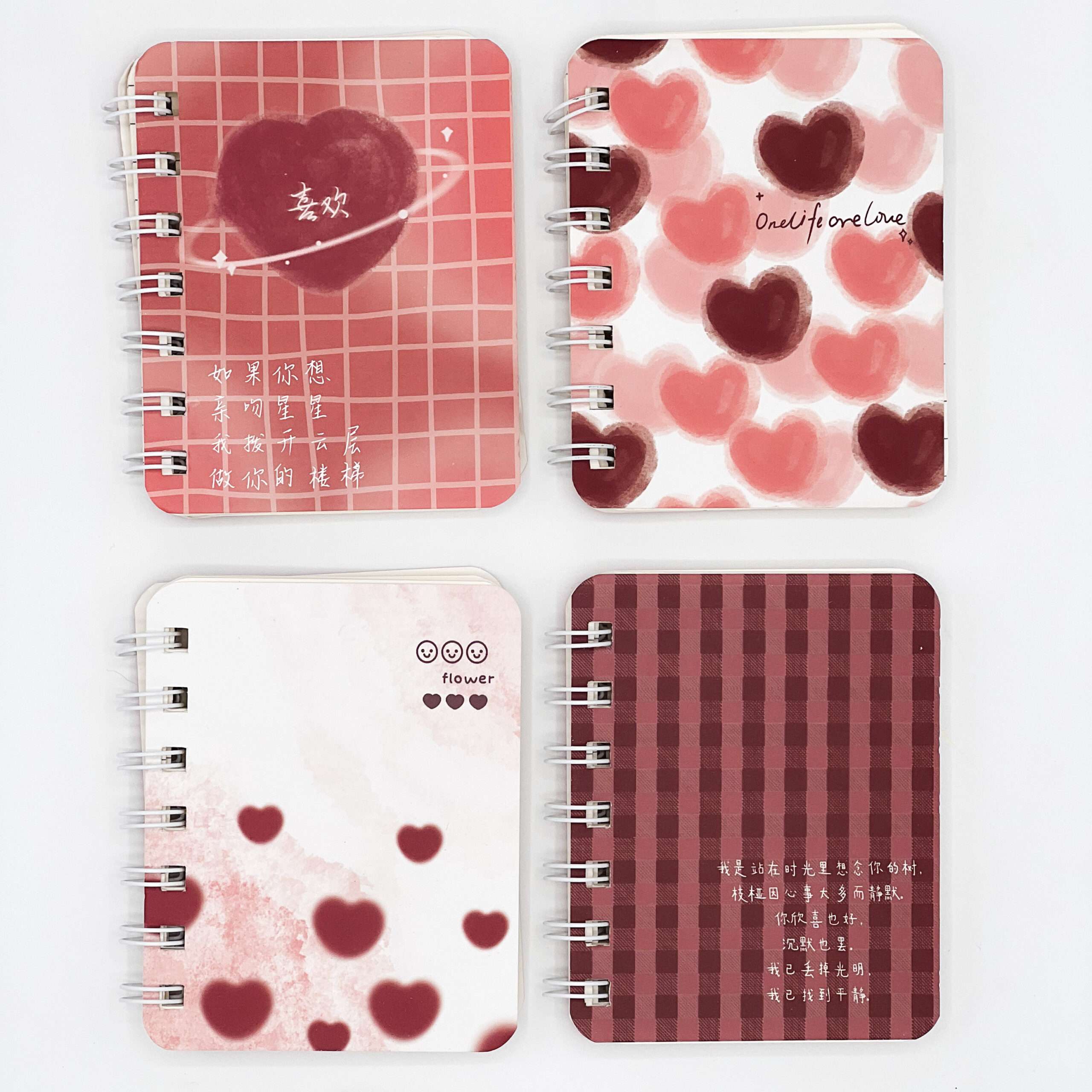Red Hearts Pocket Diary