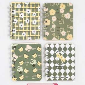 Green Floral Pocket Diary