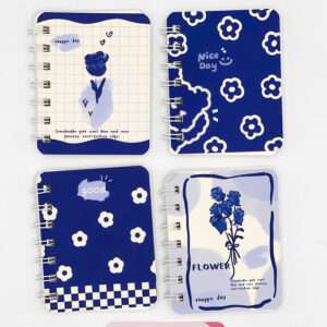 Blue Floral Pocket Diary