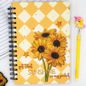 Sunflower Lined Notebook